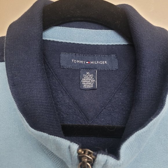 Men's Tommy Hilfiger XL zippered sweater - Picture 3 of 5